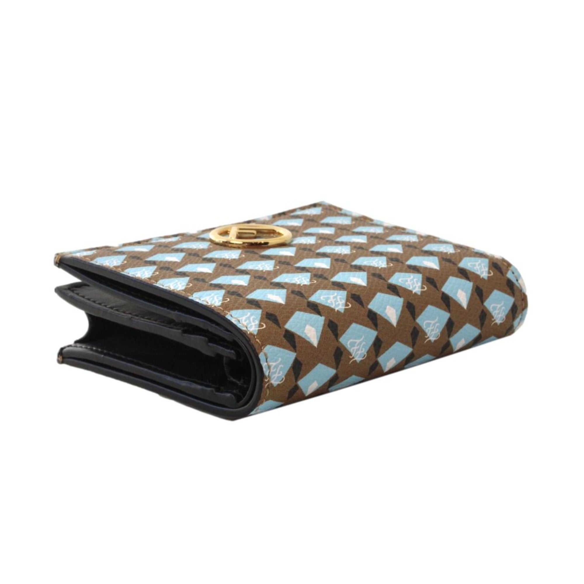 Fendi Calf Leather Bifold Wallet - Stylish & Functional Accessory -   Shop Bags LLC