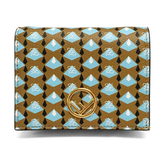 Fendi Calf Leather Bifold Wallet - Stylish & Functional Accessory -   Shop Bags LLC