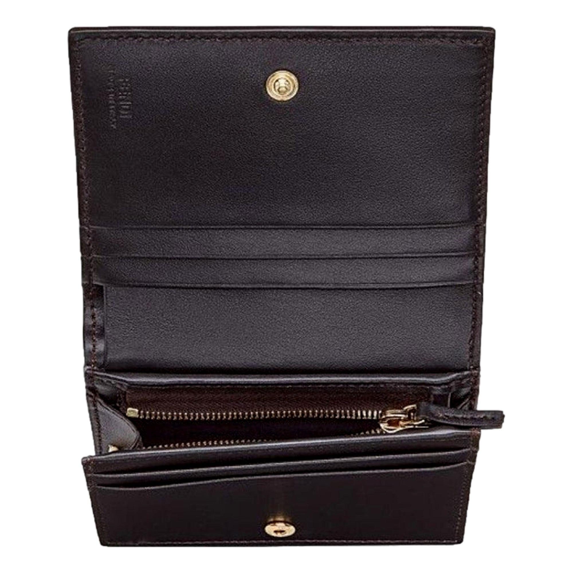 Fendi Calf Leather Bifold Wallet - Stylish, Functional, Trendy -   Shop Bags LLC