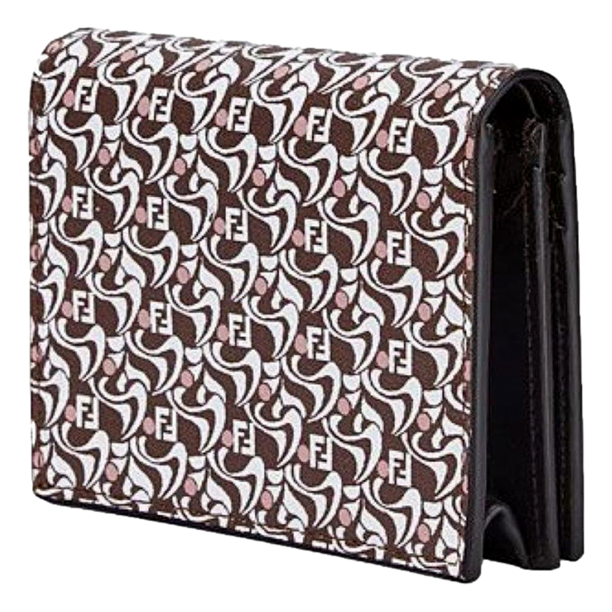 Fendi Calf Leather Bifold Wallet - Stylish, Functional, Trendy -   Shop Bags LLC
