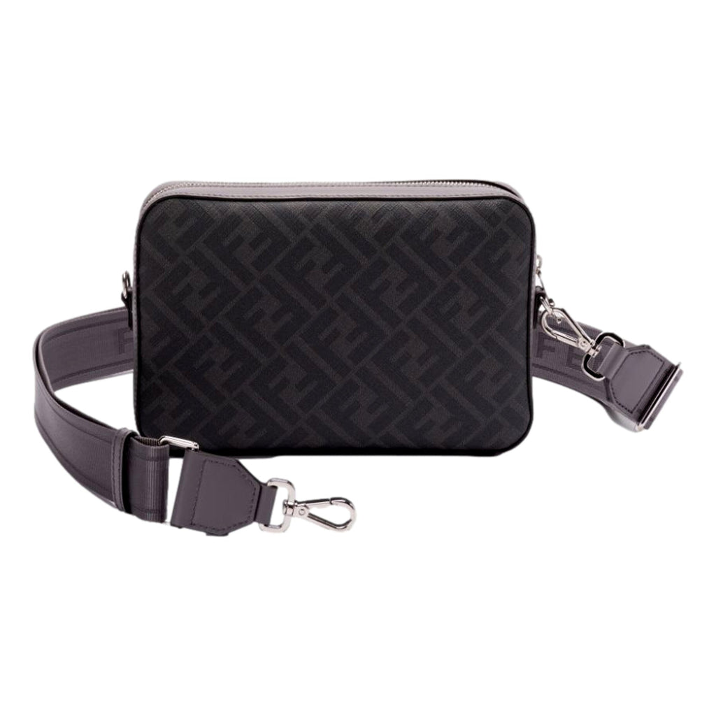 Fendi Diagonal FF Jacquard Camera Case - Chic Italian Luxury Bag -   Shop Bags LLC