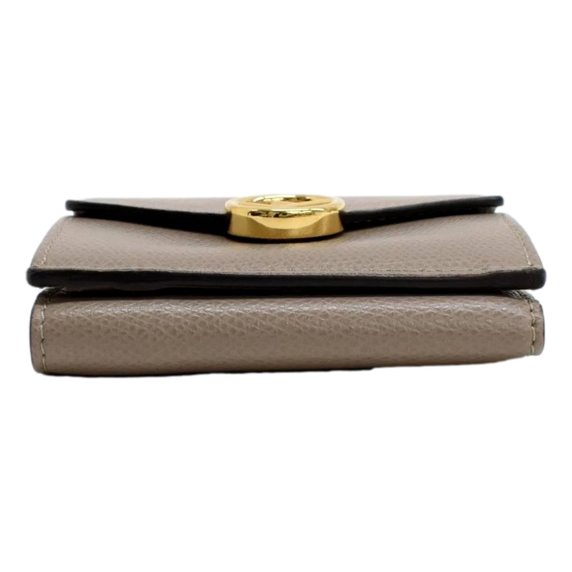 Fendi F Wallet: Luxury Gray Leather Trifold for Timeless Elegance -   Shop Bags LLC