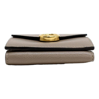 Fendi F Wallet: Luxury Gray Leather Trifold for Timeless Elegance -   Shop Bags LLC