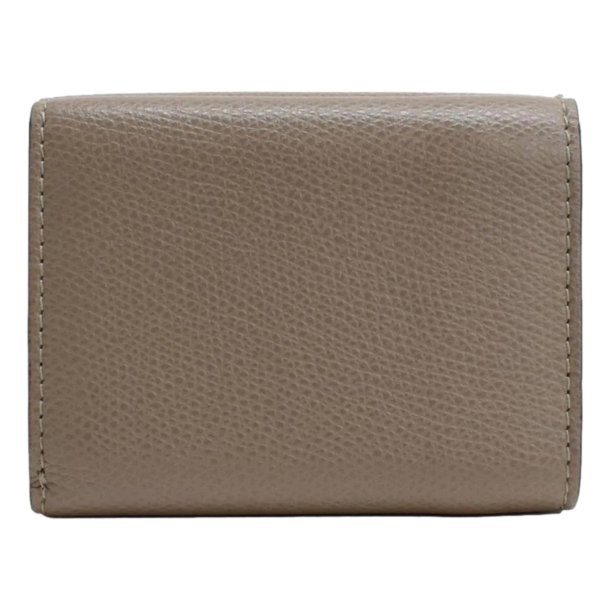 Fendi F Wallet: Luxury Gray Leather Trifold for Timeless Elegance -   Shop Bags LLC