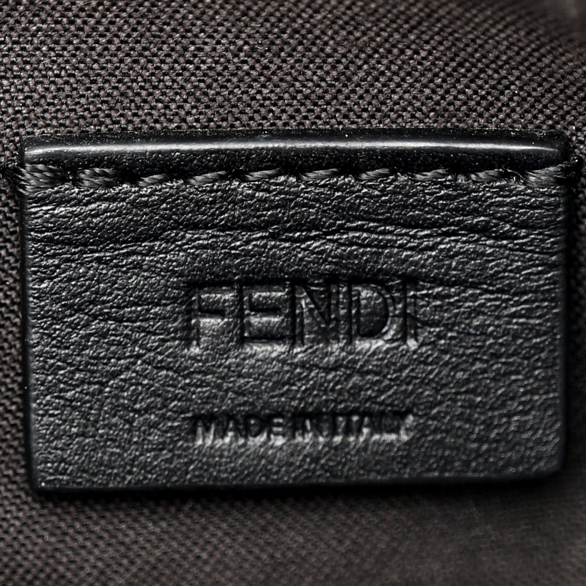 Fendi F is Fendi Brown Zucca Embossed Leather Envelope Wallet on -   Shop Bags LLC