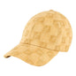 Fendi FF Canvas Baseball Cap - Elevate Your Style in Mustard