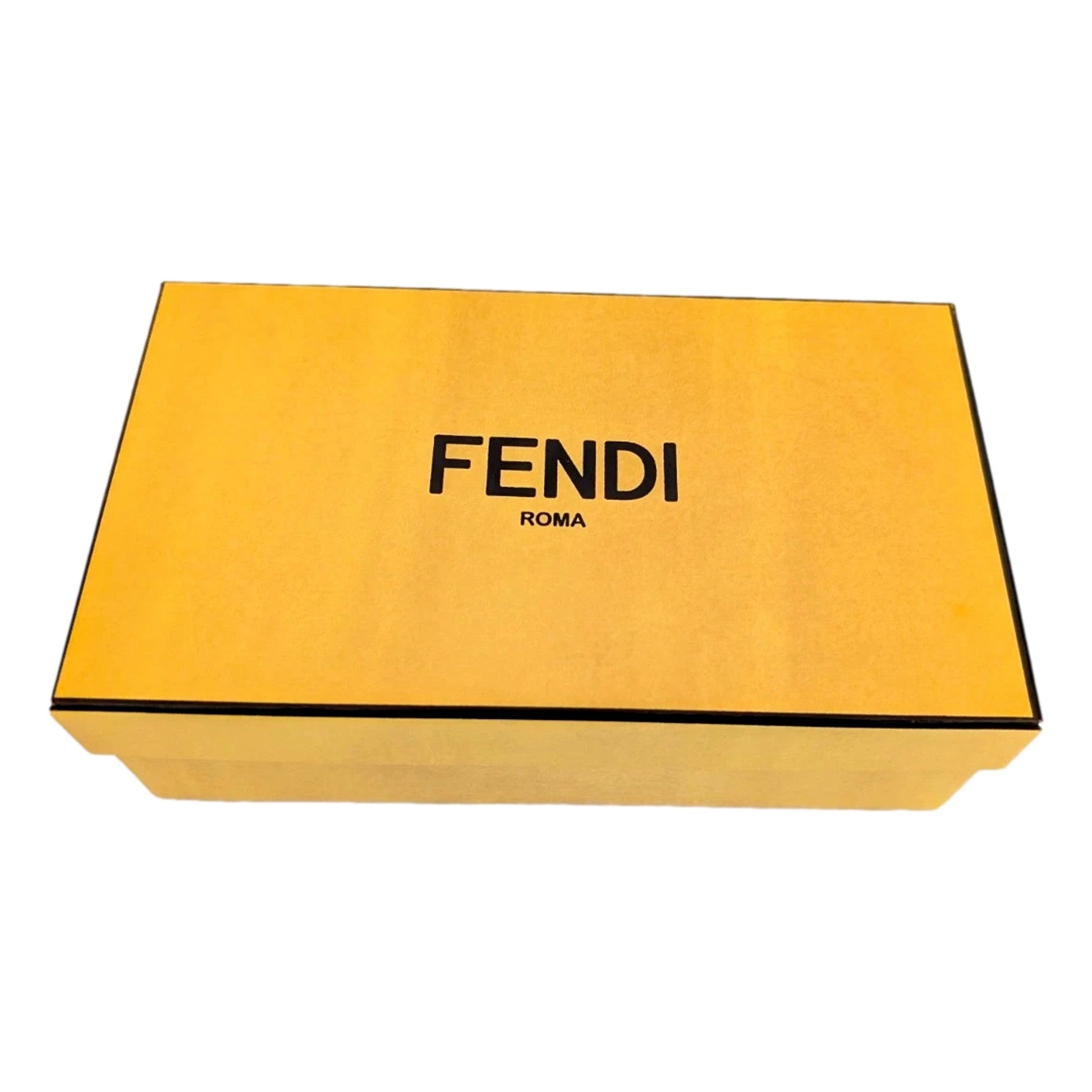 Fendi FF Canvas Nano Baguette Charm Crossbody Bag Brown White Gold Hardware -   Shop Bags LLC 
