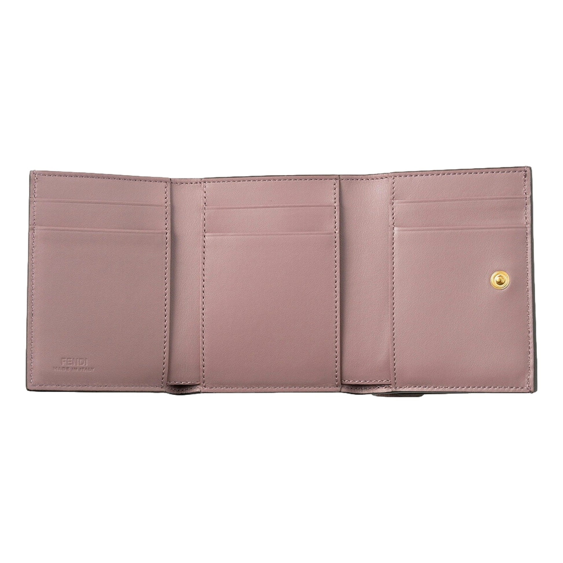 Fendi FF Diamond Leather Wallet - Stylish & Compact Everyday Luxury -   Shop Bags LLC 