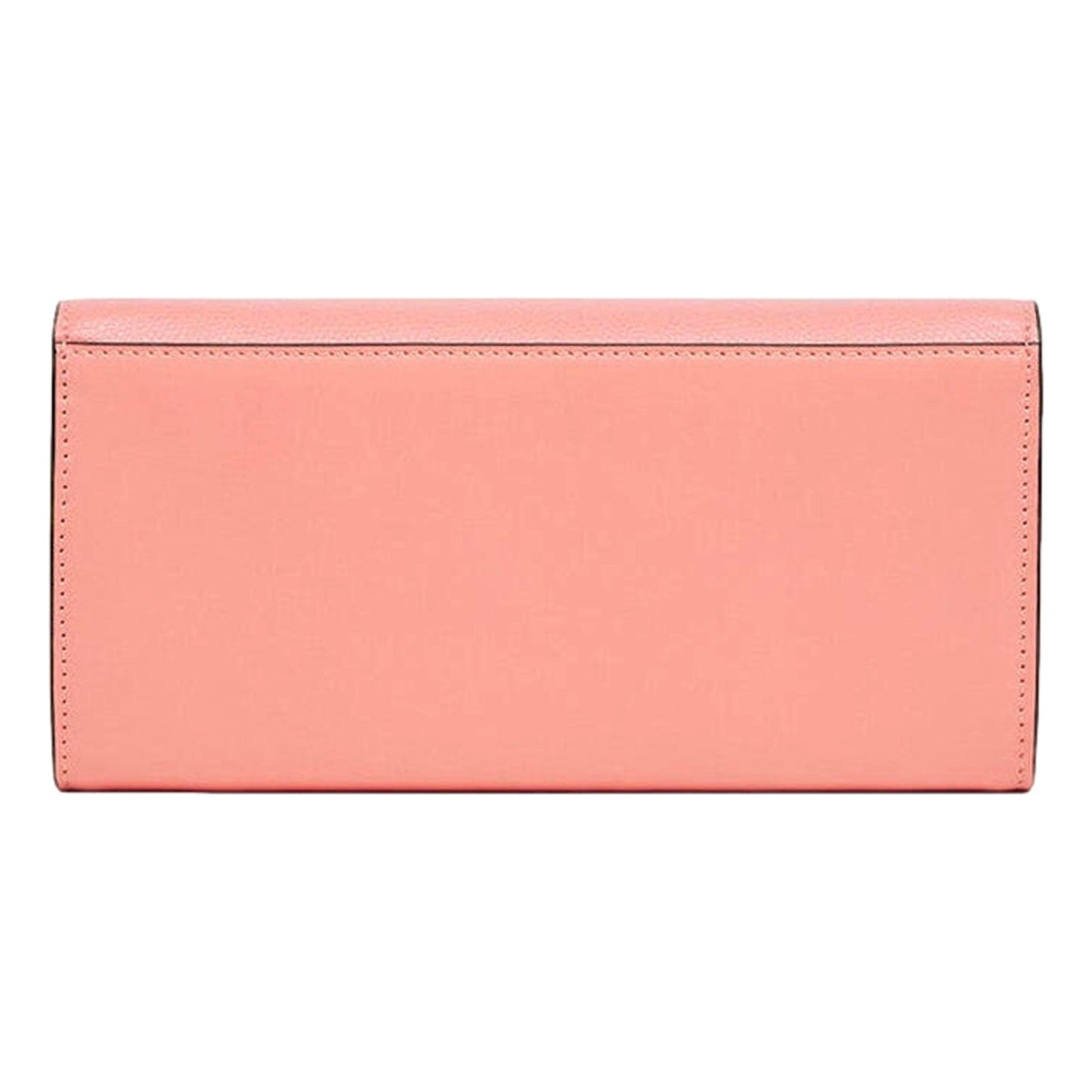 Fendi FF Diamonds Pesca Pink Wallet - Luxury Style in Calfskin Leather -   Shop Bags LLC 