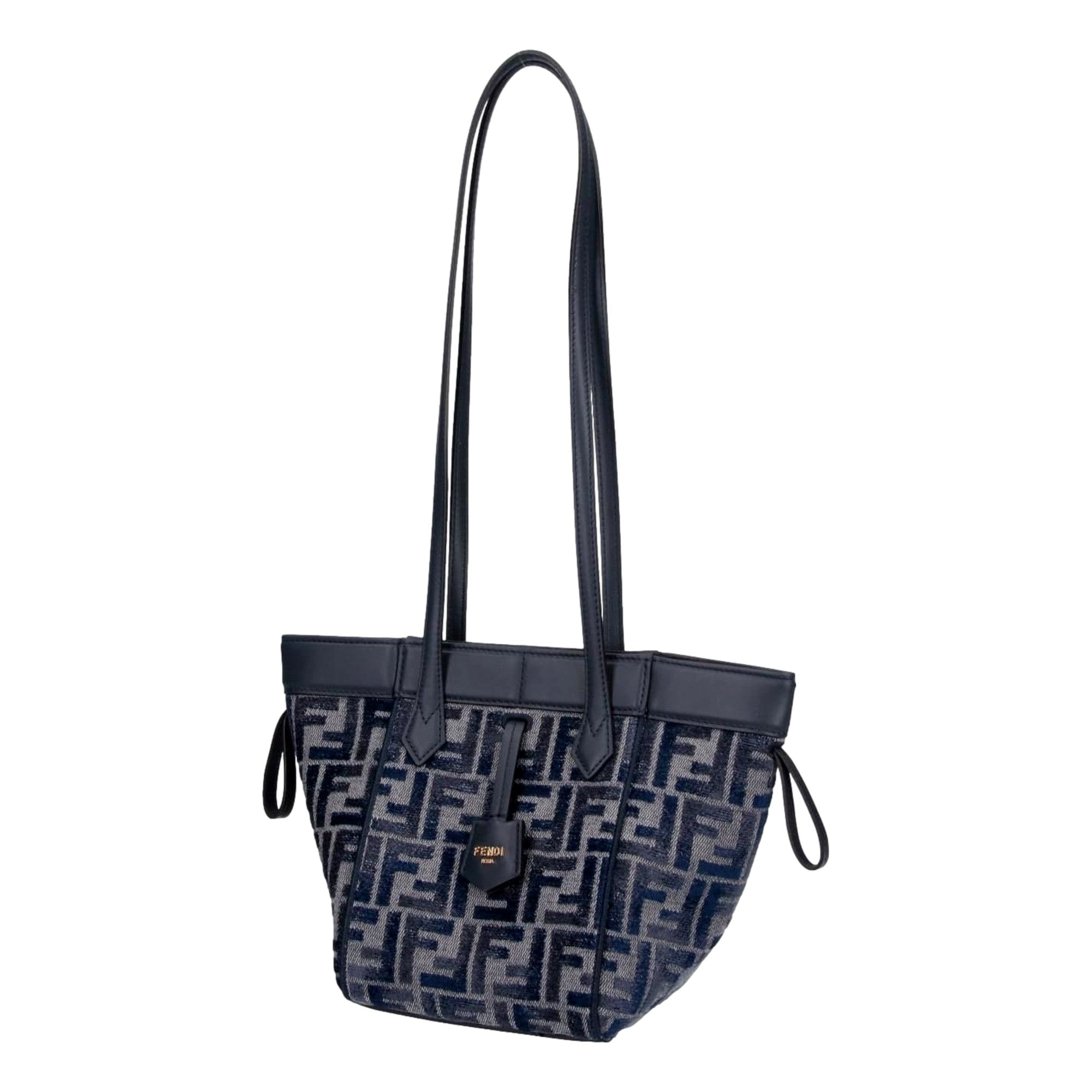Fendi FF Origami Mini Sac - Blue Luxury Handbag for Style Aficionados -   Shop Bags LLC