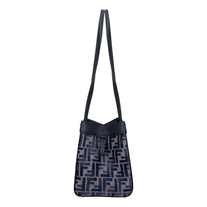 Fendi FF Origami Mini Sac - Blue Luxury Handbag for Style Aficionados -   Shop Bags LLC