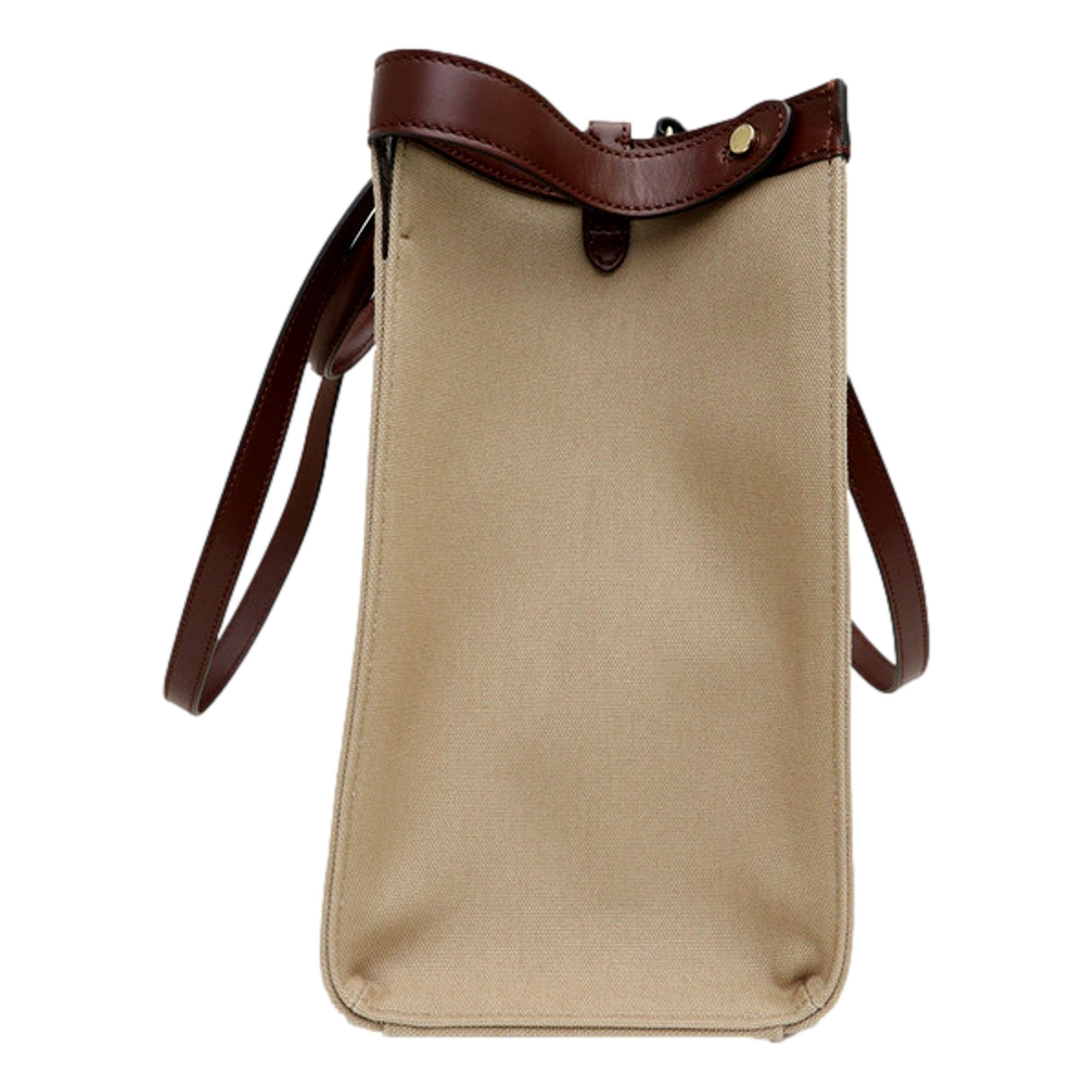 Fendi FF Peekaboo X-Lite Brown Beige Canvas and Leather Tote -   Shop Bags LLC