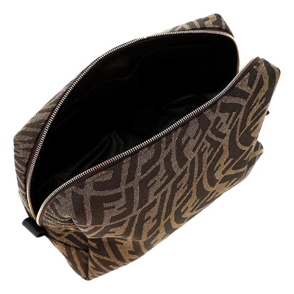 Fendi FF Vertigo Beauty Pouch - Stylish Travel Clutch Bag -  
