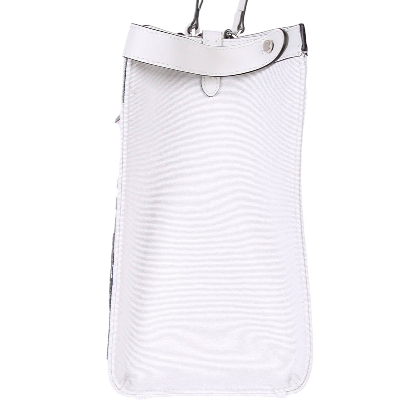 Fendi FF X-Tote: Luxury Canvas Leather Bag in Black & White -   Shop Bags LLC