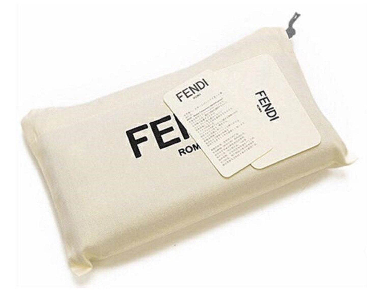 Fendi "FUN" Studded Leather Strap - Add Flair to Your Bag -   Shop Bags LLC