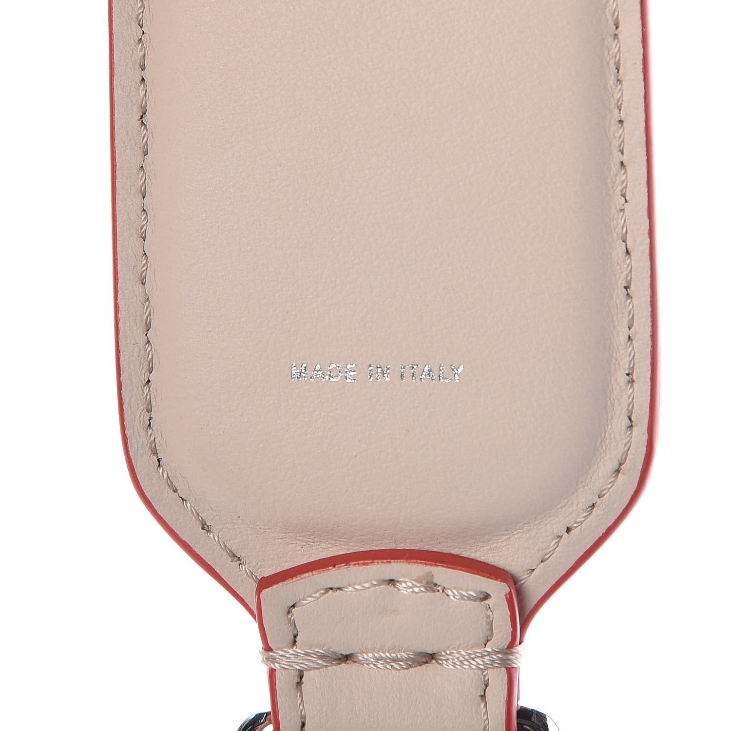 Fendi "FUN" Studded Leather Strap - Add Flair to Your Bag -   Shop Bags LLC