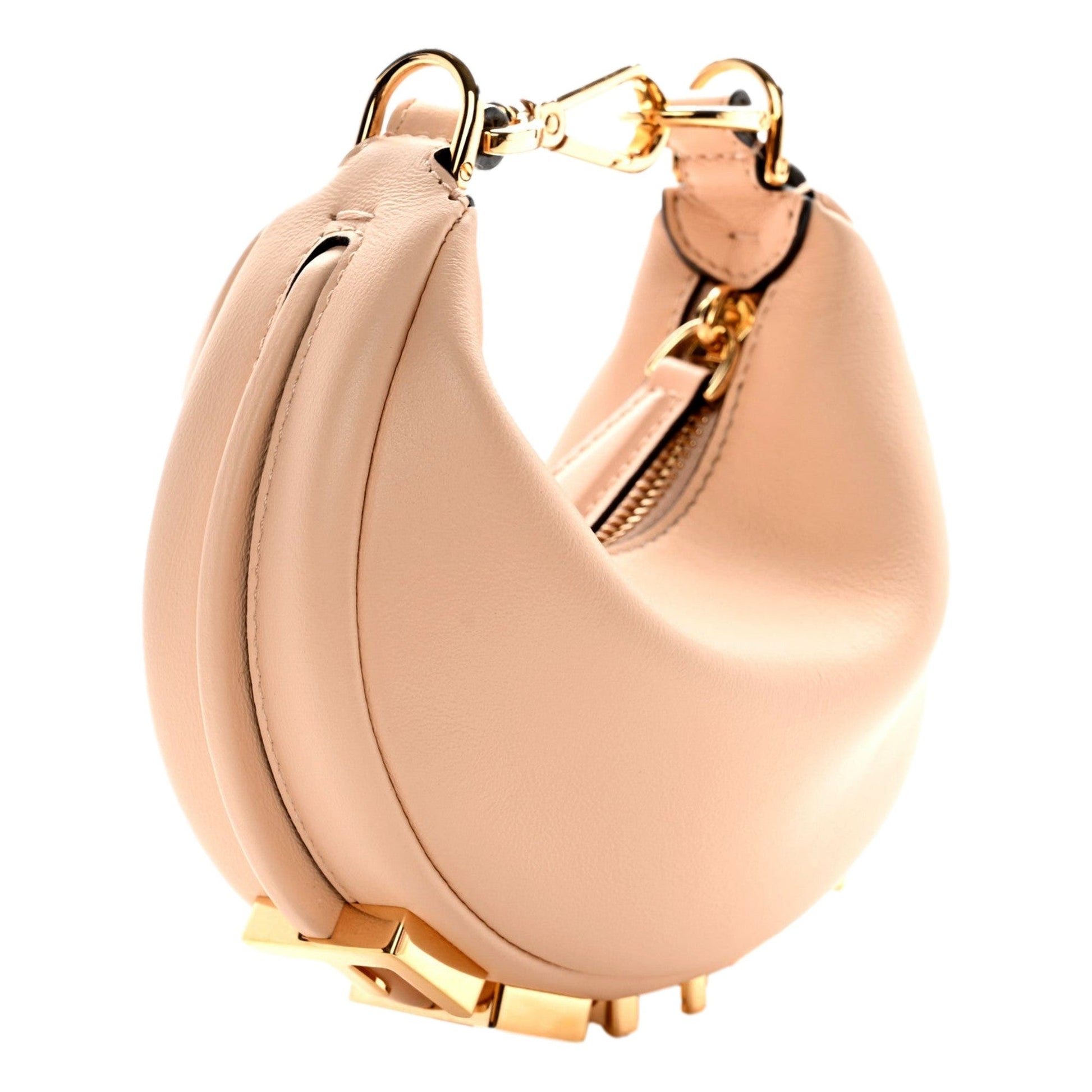 Fendi Fendigraphy Nano Hobo: Stylish Pink Mini Clutch - Shop Now! -   Shop Bags LLC 