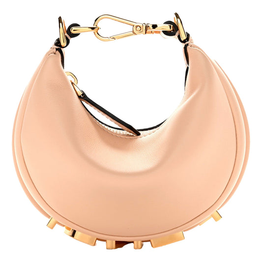 Fendi Fendigraphy Nano Hobo: Stylish Pink Mini Clutch - Shop Now! -   Shop Bags LLC 