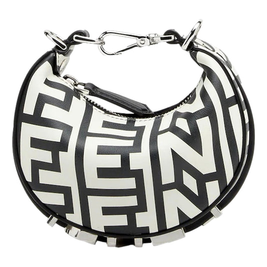Fendi Hobo Bag: Stylish Black & White Fendi Handbag Collaboration -   Shop Bags LLC 