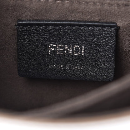 Fendi Kan I Metallic Silver Bag - Scalloped, Studded & Stylish -   Shop Bags LLC