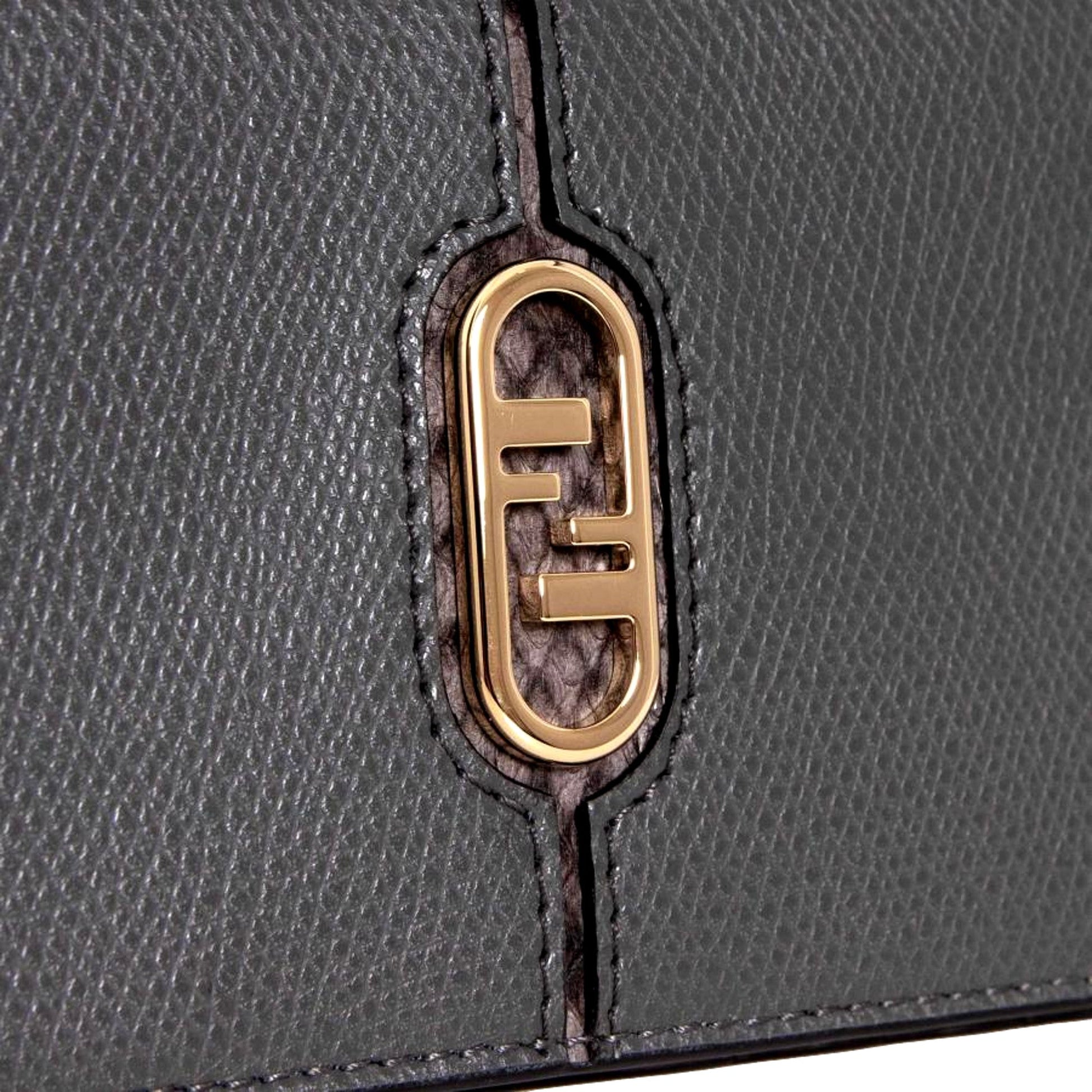 Fendi Leather Snap Continental Wallet - Elegant Style & Functionality -   Shop Bags