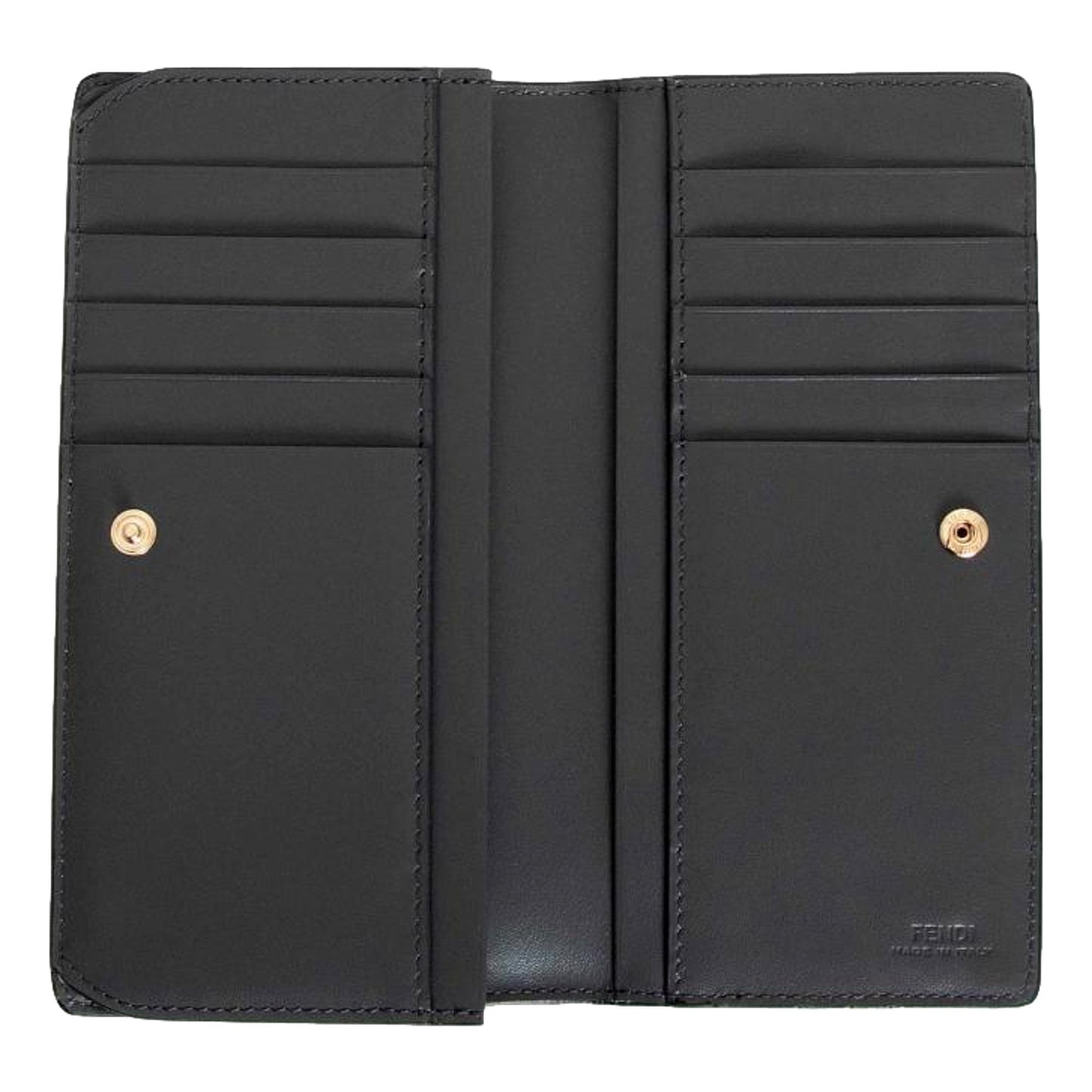 Fendi Leather Snap Continental Wallet - Elegant Style & Functionality -   Shop Bags