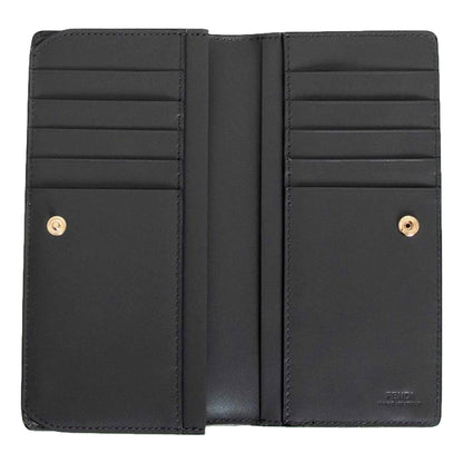 Fendi Leather Snap Continental Wallet - Elegant Style & Functionality -   Shop Bags