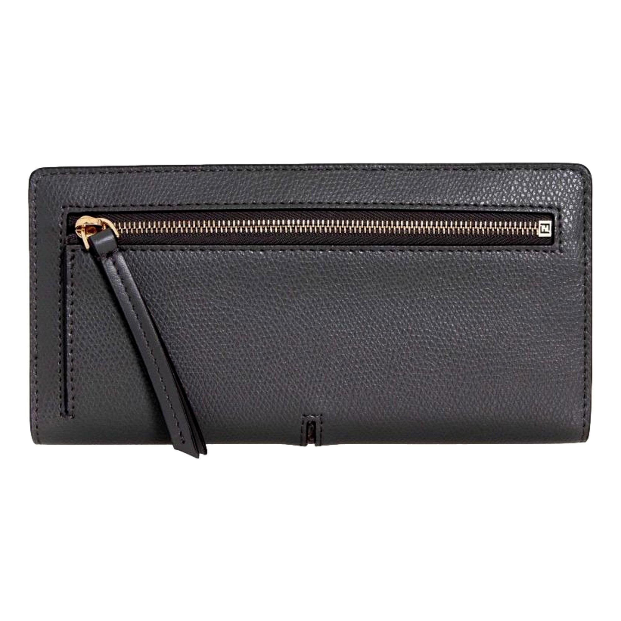 Fendi Leather Snap Continental Wallet - Elegant Style & Functionality -   Shop Bags
