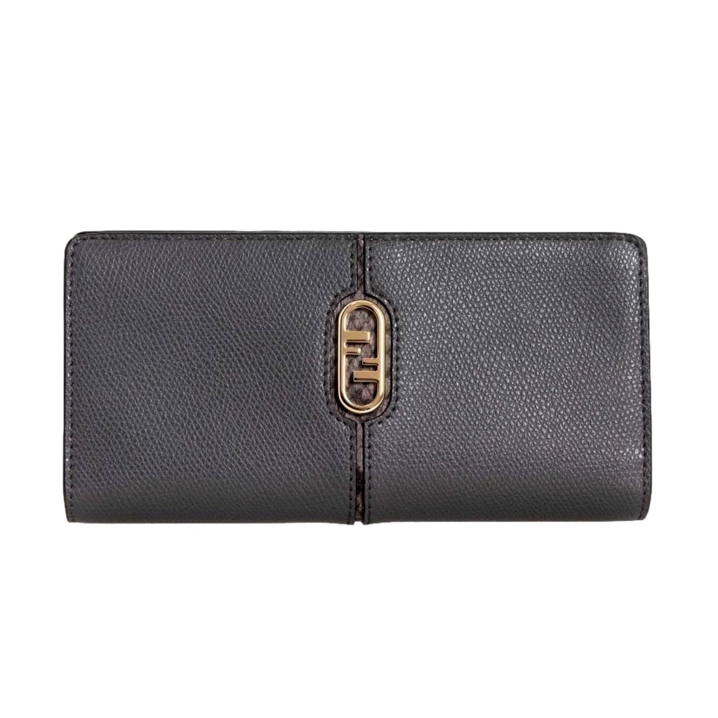 Fendi Leather Snap Continental Wallet - Elegant Style & Functionality -   Shop Bags