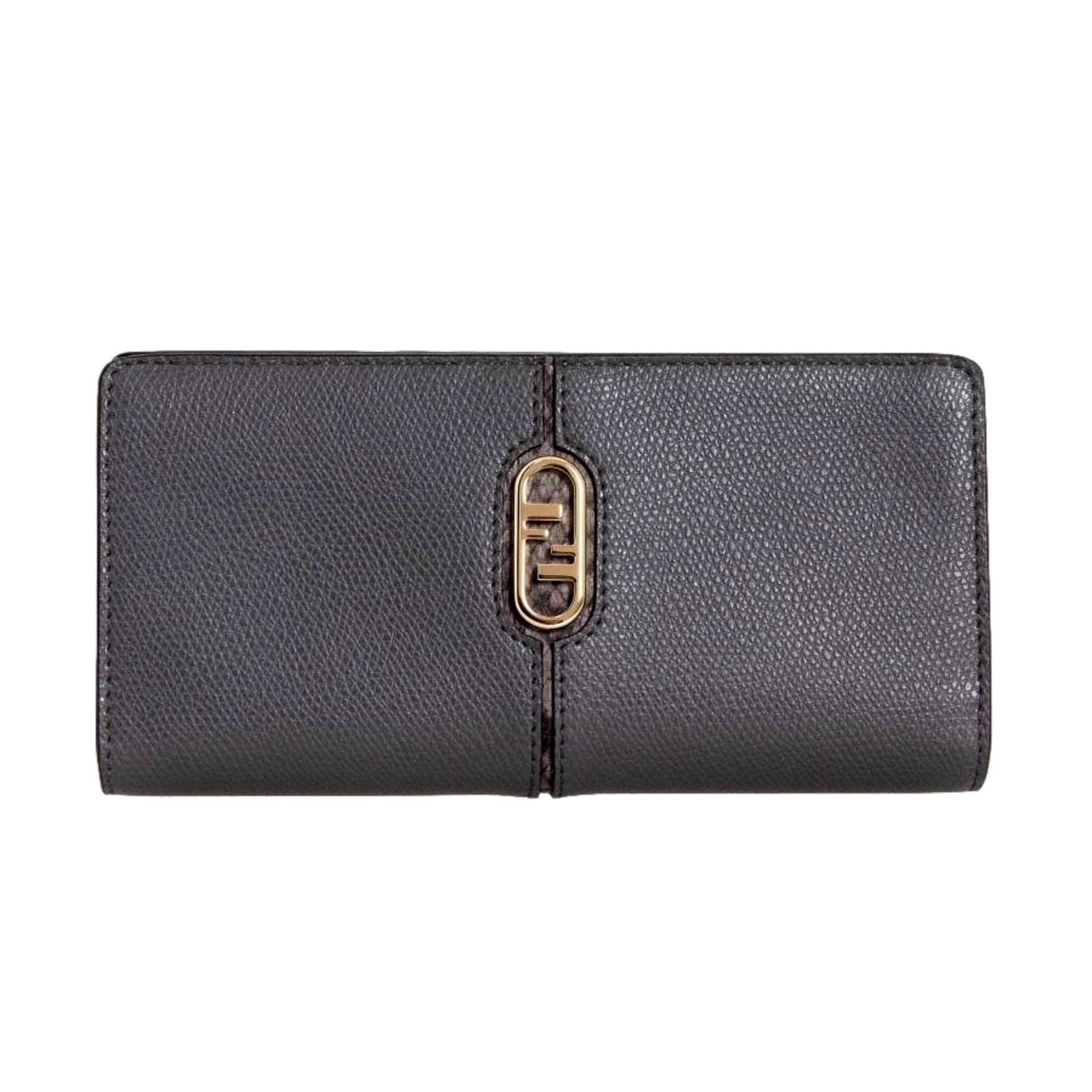 Fendi Leather Snap Continental Wallet - Elegant Style & Functionality -   Shop Bags