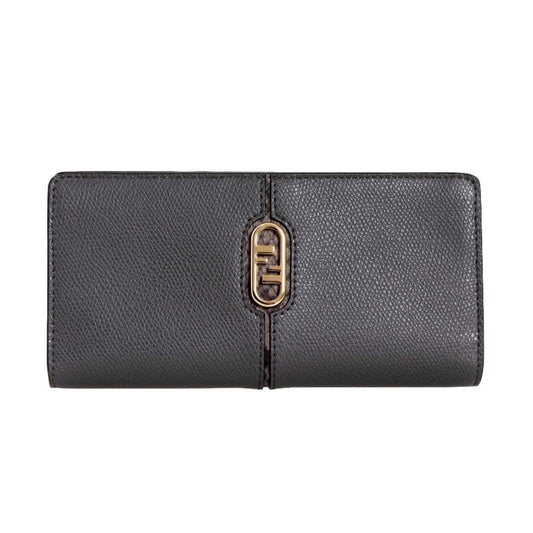 Fendi Leather Snap Continental Wallet - Elegant Style & Functionality -   Shop Bags