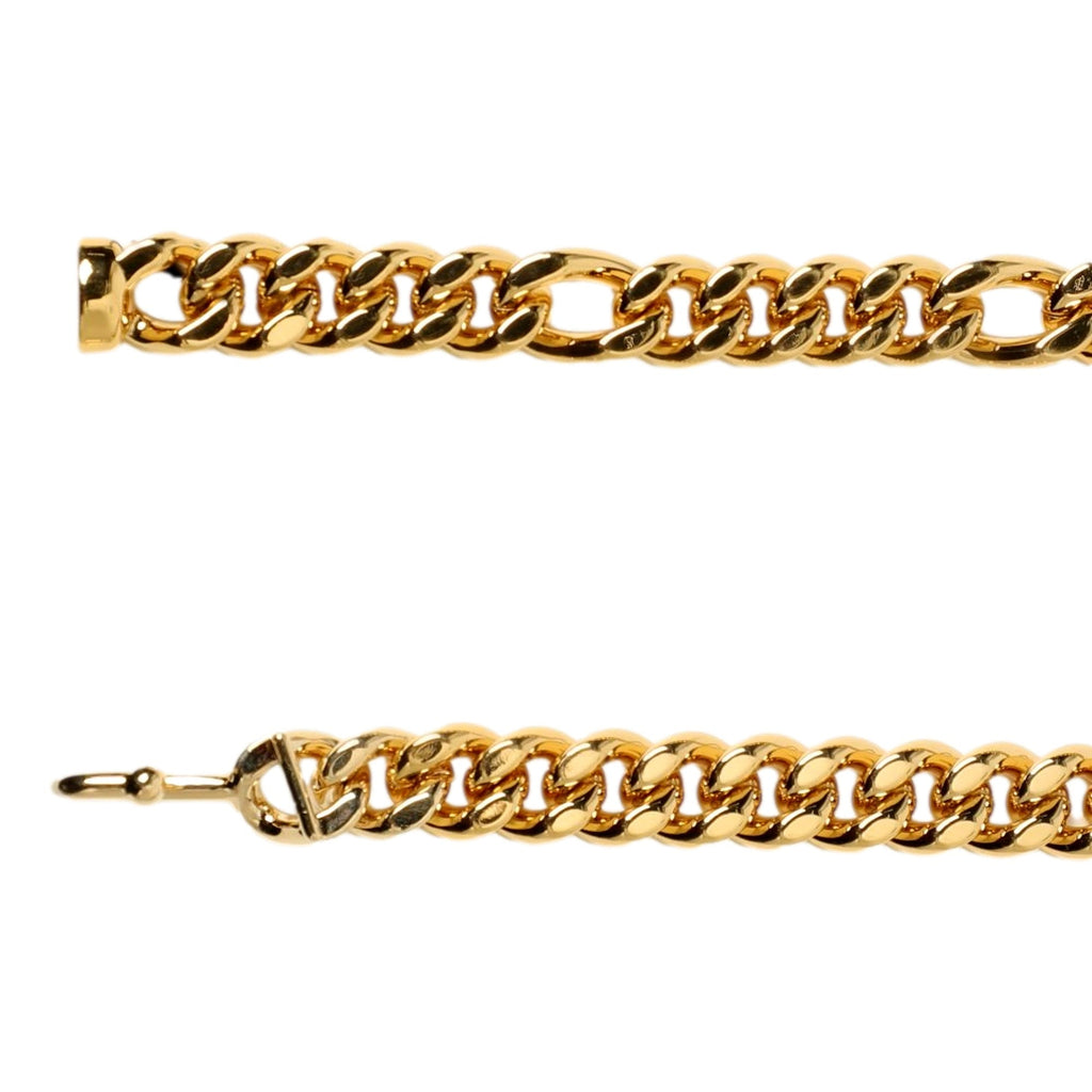 Fendi Lettering Gold Chain Statement Belt Size 65 -   Shop Bags LLC