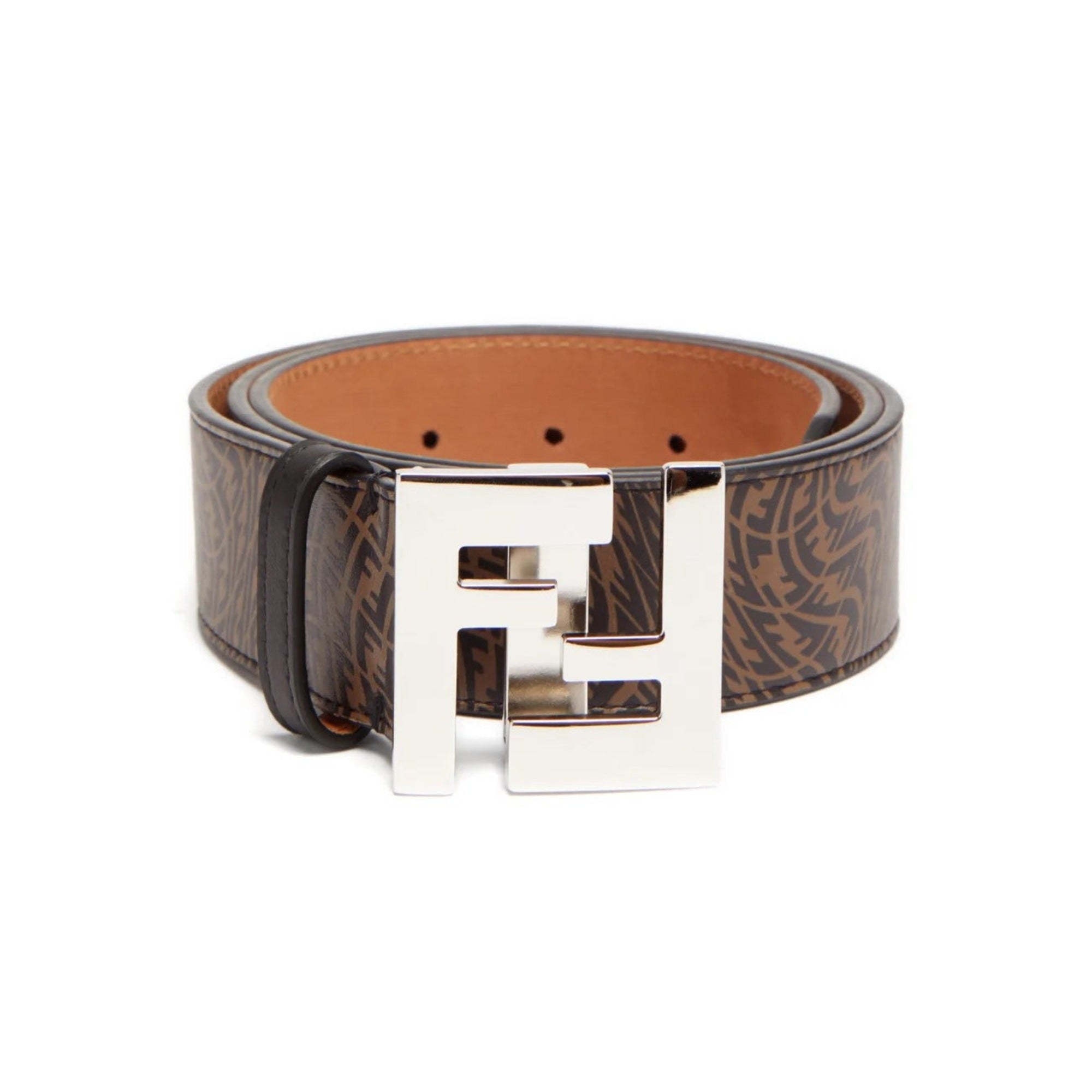 Fendi Mens Leather Belt: Stylish Vertigo Design Fendi Belt -   Shop Bags LLC 