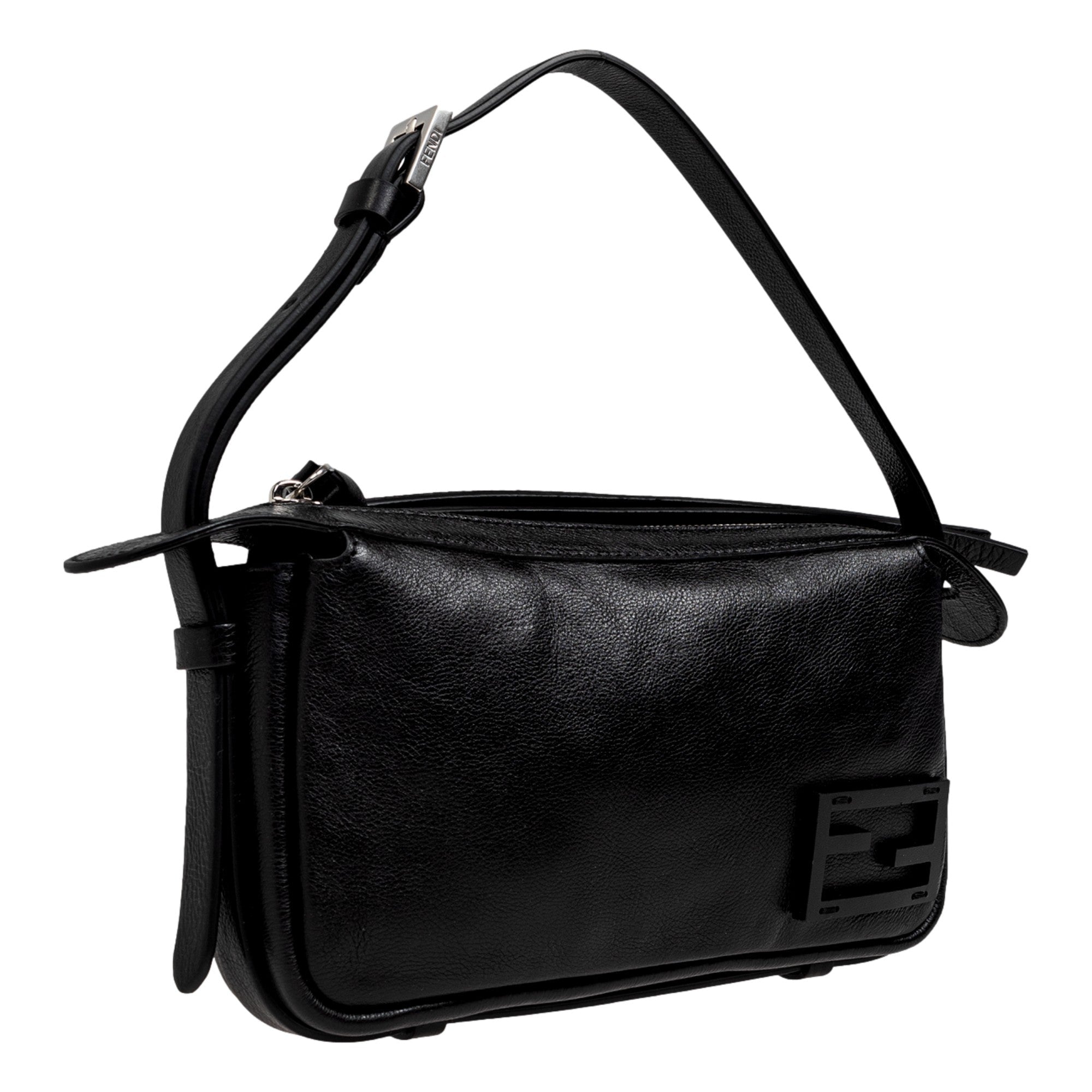 Fendi Mini Black Leather Shoulder Bag – Effortless Elegance Awaits -   Shop Bags LLC