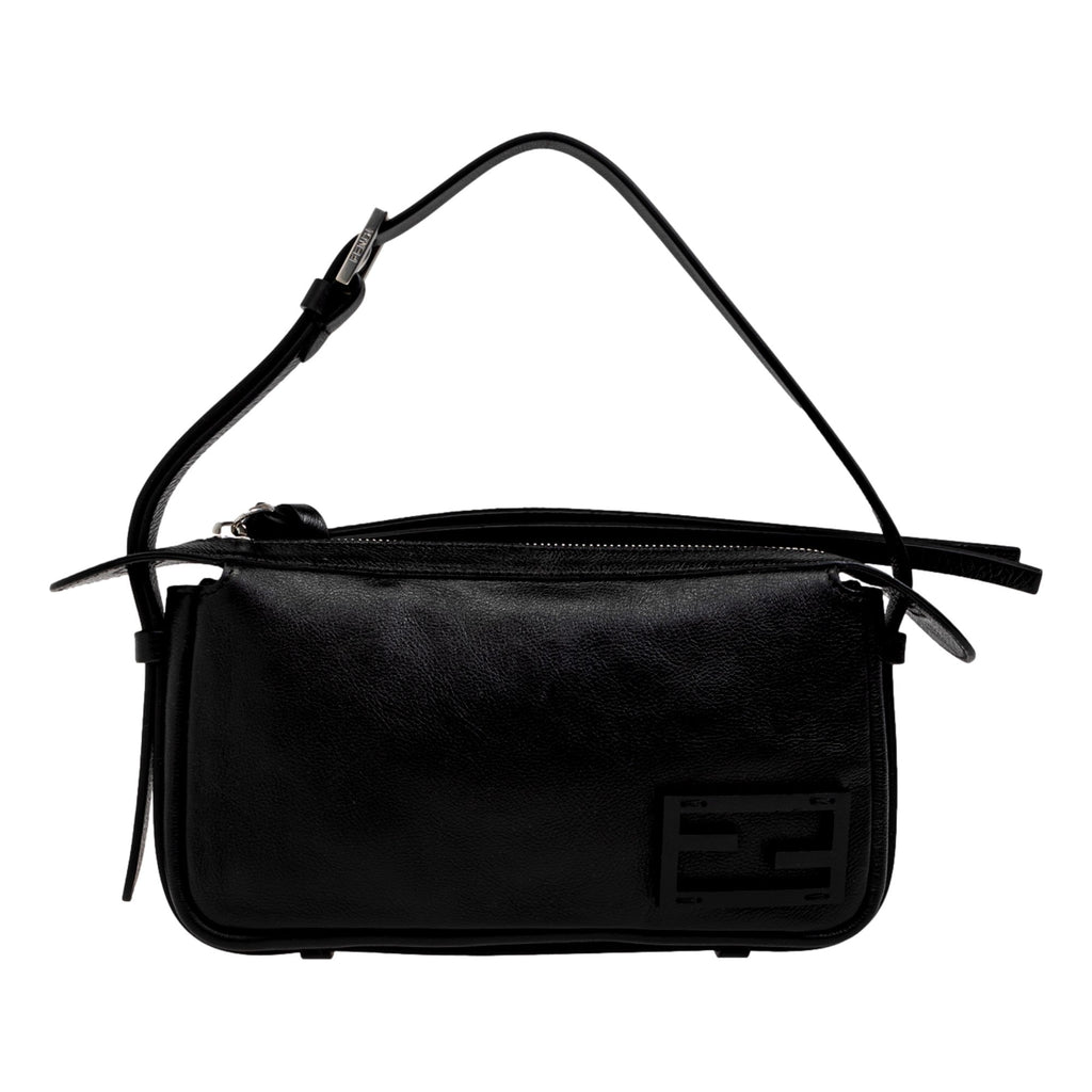 Fendi Mini Black Leather Shoulder Bag – Effortless Elegance Awaits -   Shop Bags LLC