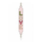 Fendi Mini Strap: Pink Peonia "LOVE" Studded Leather Accessory -   Shop Bags LLC