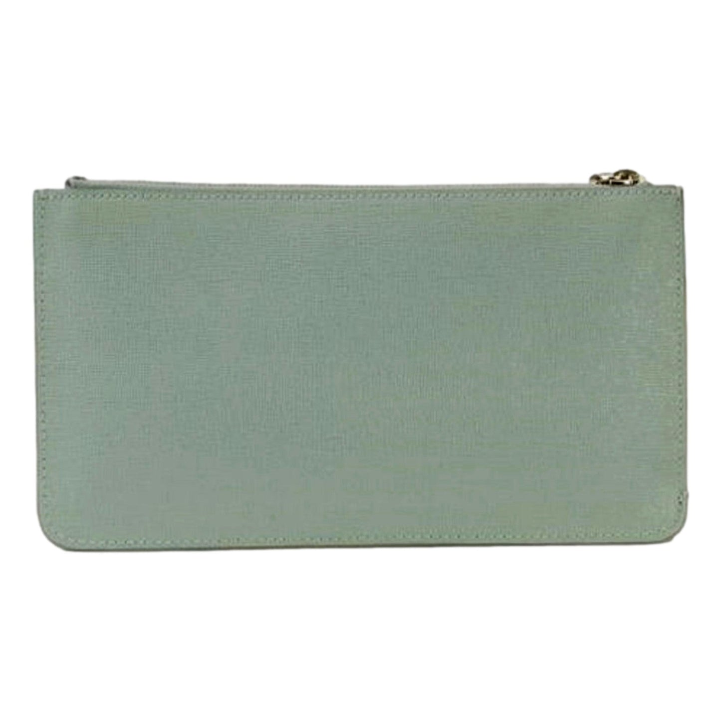 Fendi Monster Clutch: Vibrant Purple Blue Leather Pouch -   Shop Bags LLC
