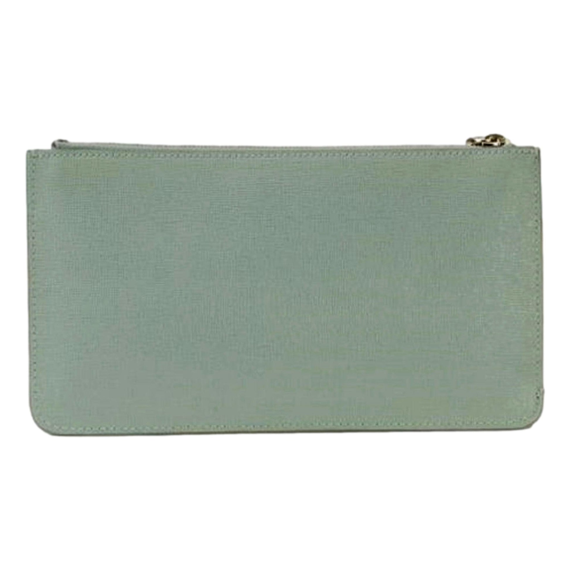 Fendi Monster Clutch: Vibrant Purple Blue Leather Pouch -   Shop Bags LLC