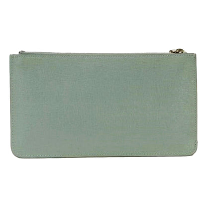Fendi Monster Clutch: Vibrant Purple Blue Leather Pouch -   Shop Bags LLC