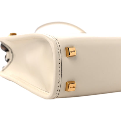 Fendi Nude Calfskin Snake Print Mini Sunshine Shopper Tote Crossbody Bag -   Shop Bags LLC