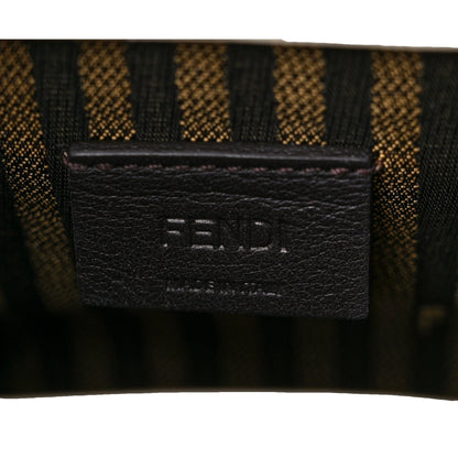 Fendi Nude Calfskin Snake Print Mini Sunshine Shopper Tote Crossbody Bag -   Shop Bags LLC