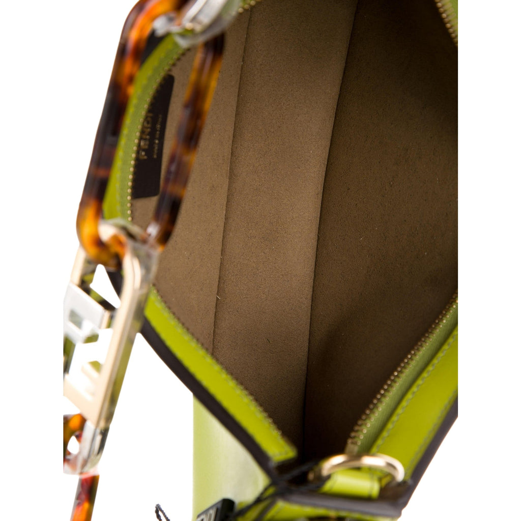 Fendi O'Lock Swing Small Hobo Shoulder Bag - Wasabi Green Elegance -   Shop Bags 