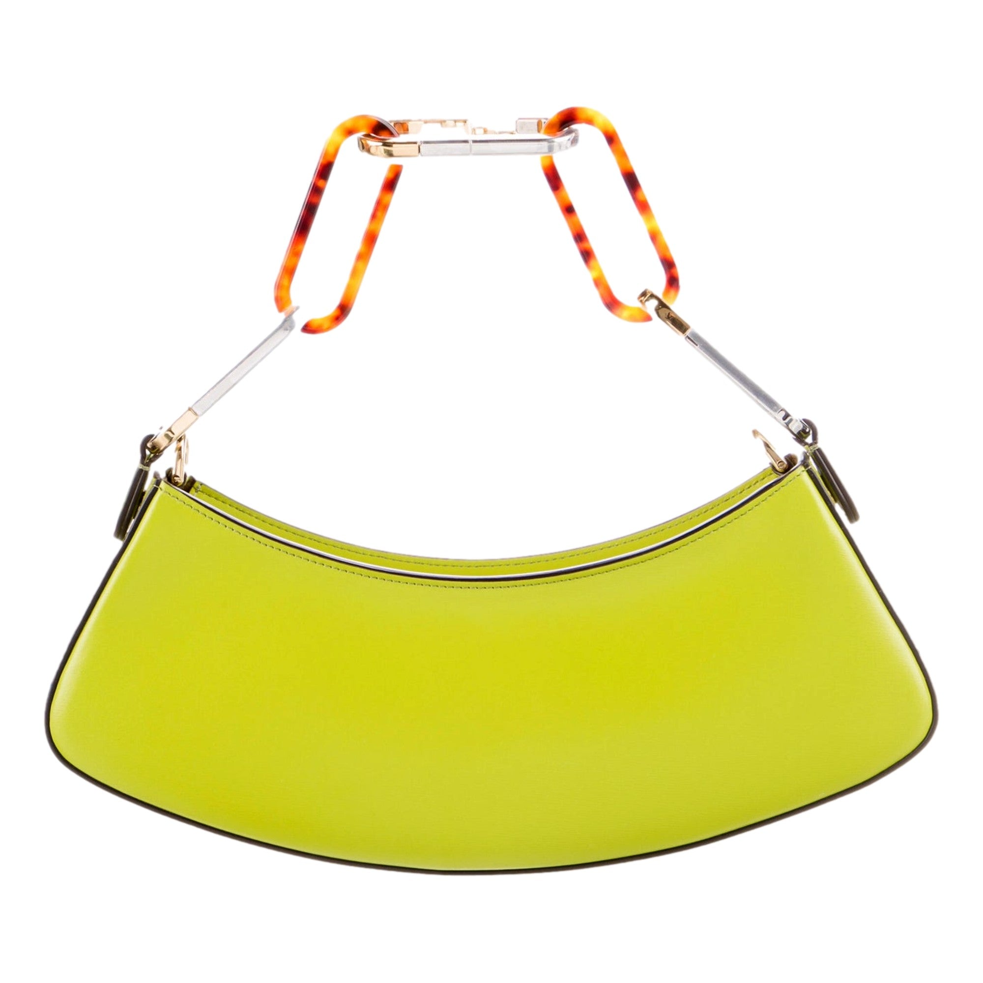 Fendi O'Lock Swing Small Hobo Shoulder Bag - Wasabi Green Elegance -   Shop Bags 