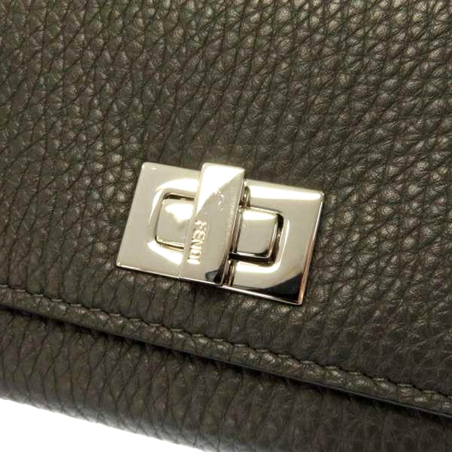 Fendi Peekaboo Black Leather Long Wallet – Luxury at Shop Bags LLC -   Shop Bags LLC 