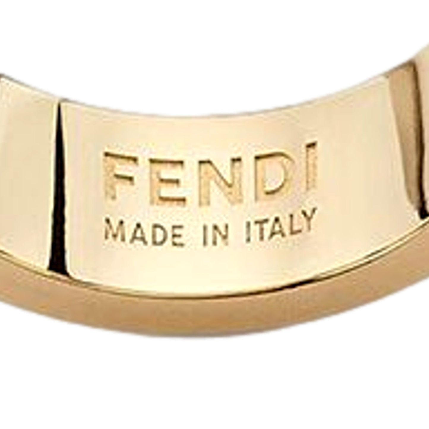Fendi Ring: Elegant Gold Ring with Crystals | Shop Now -   Shop Bags LLC 