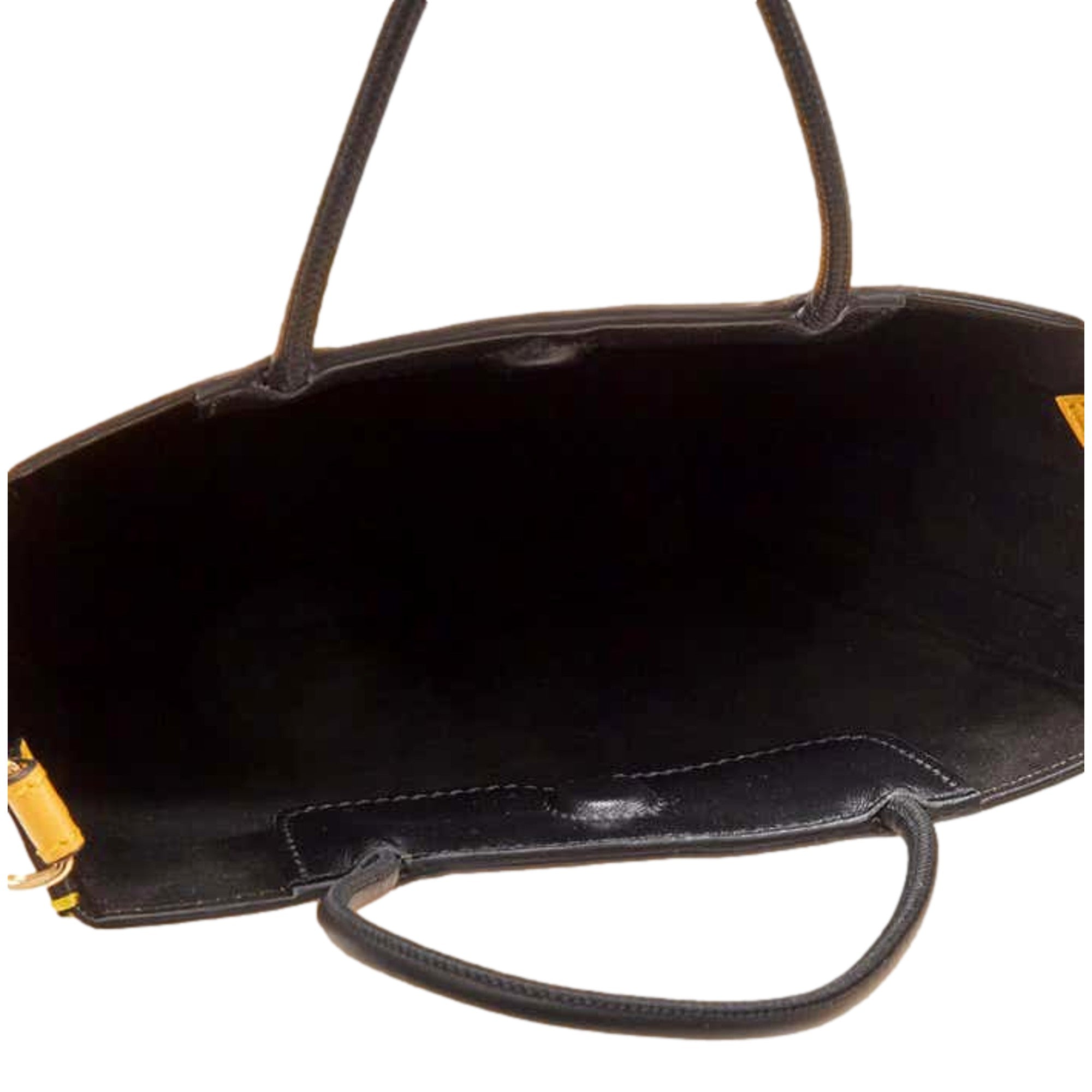 Fendi Roma 2Way Tote: Embossed Yellow Leather, Crossbody Style -   Shop Bags