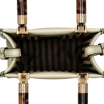 Fendi Sunshine Shopper - Stylish Green Tea Crossbody Handbag -   Shop Bags LLC