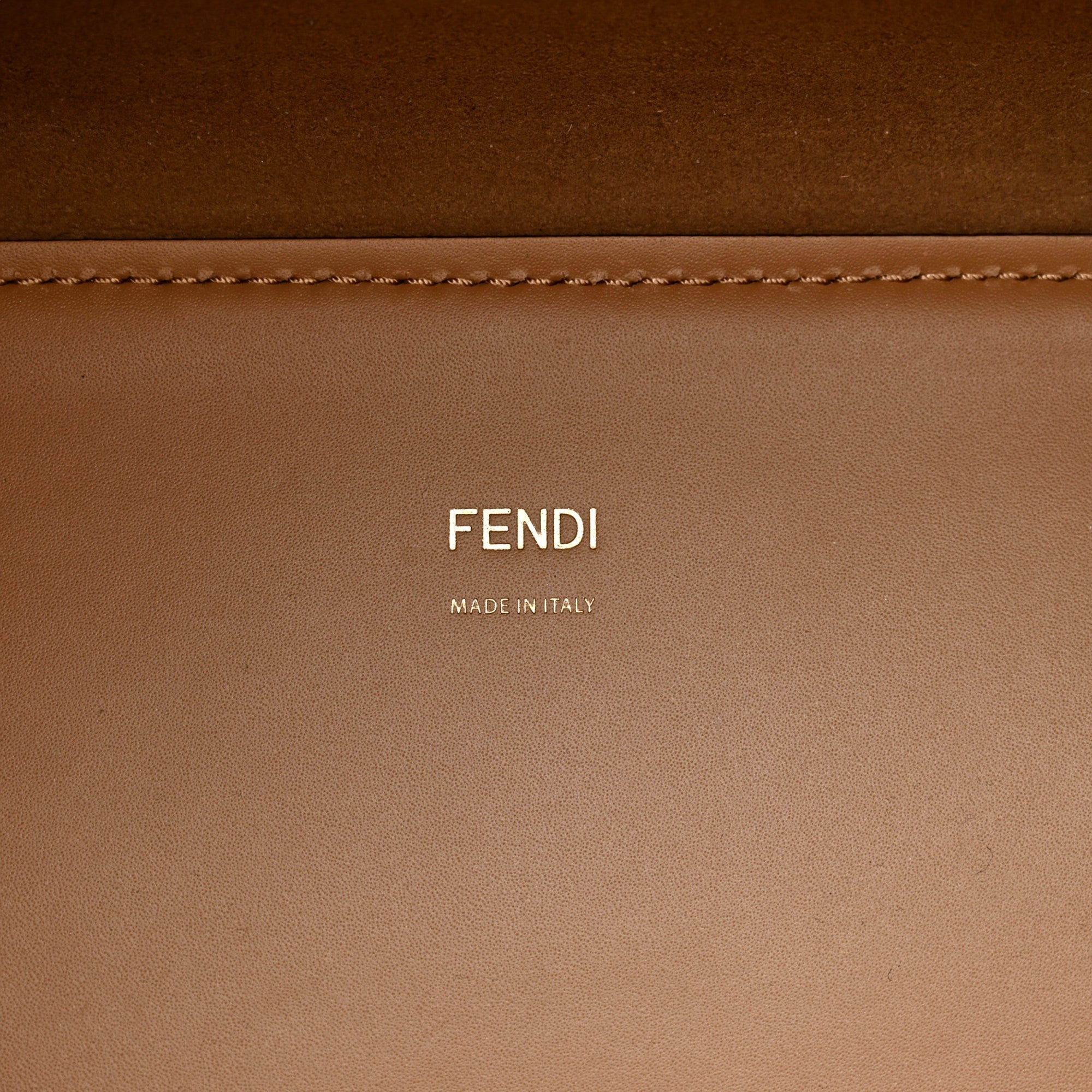 Fendi Sunshine Tan Leather Snake Print Logo Large Tote -   Shop Bags LLC