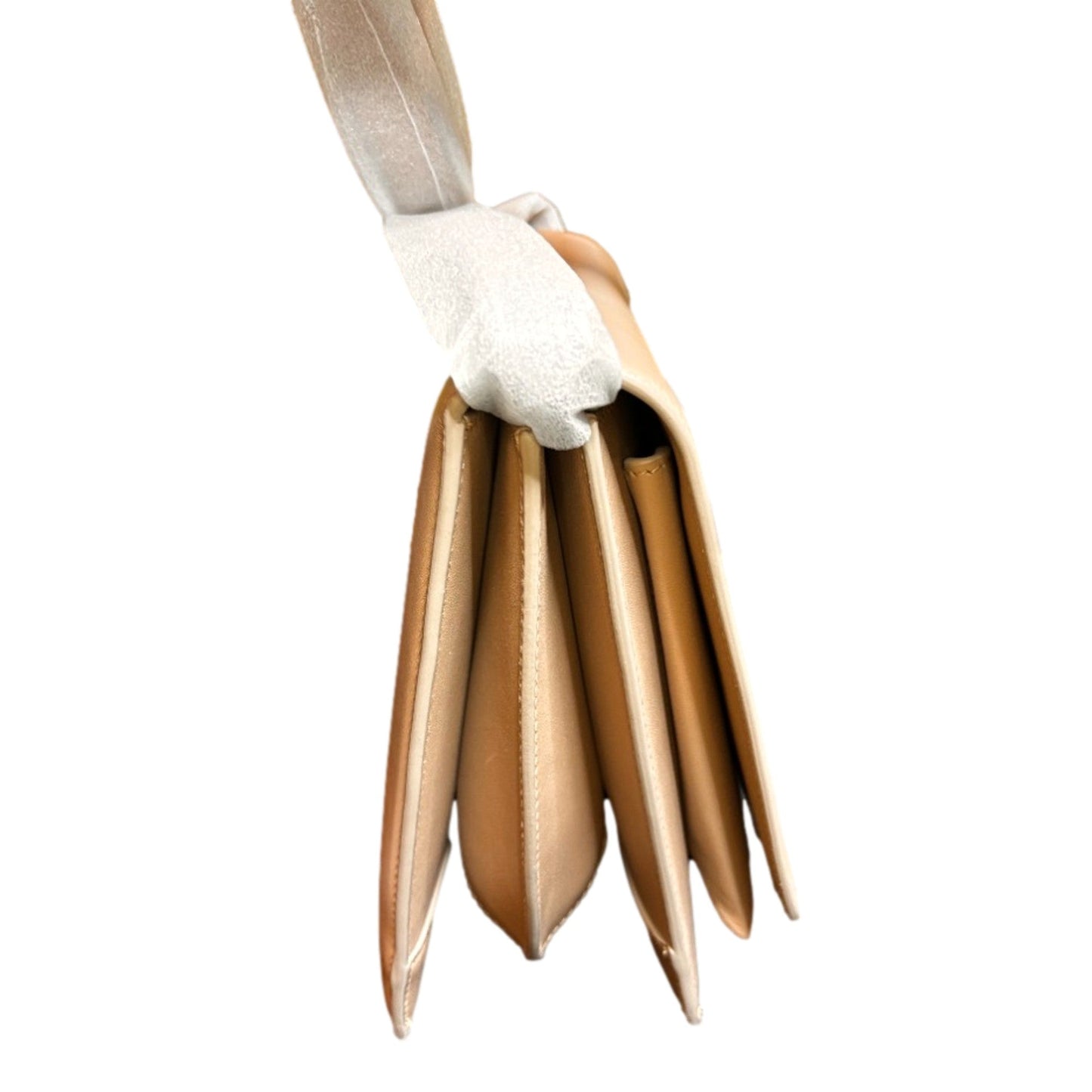 Ferragamo Trifolio Soft Leather Flap Crossbody Bag Ameretti Beige Gold Hardware -   Shop Bags LLC 