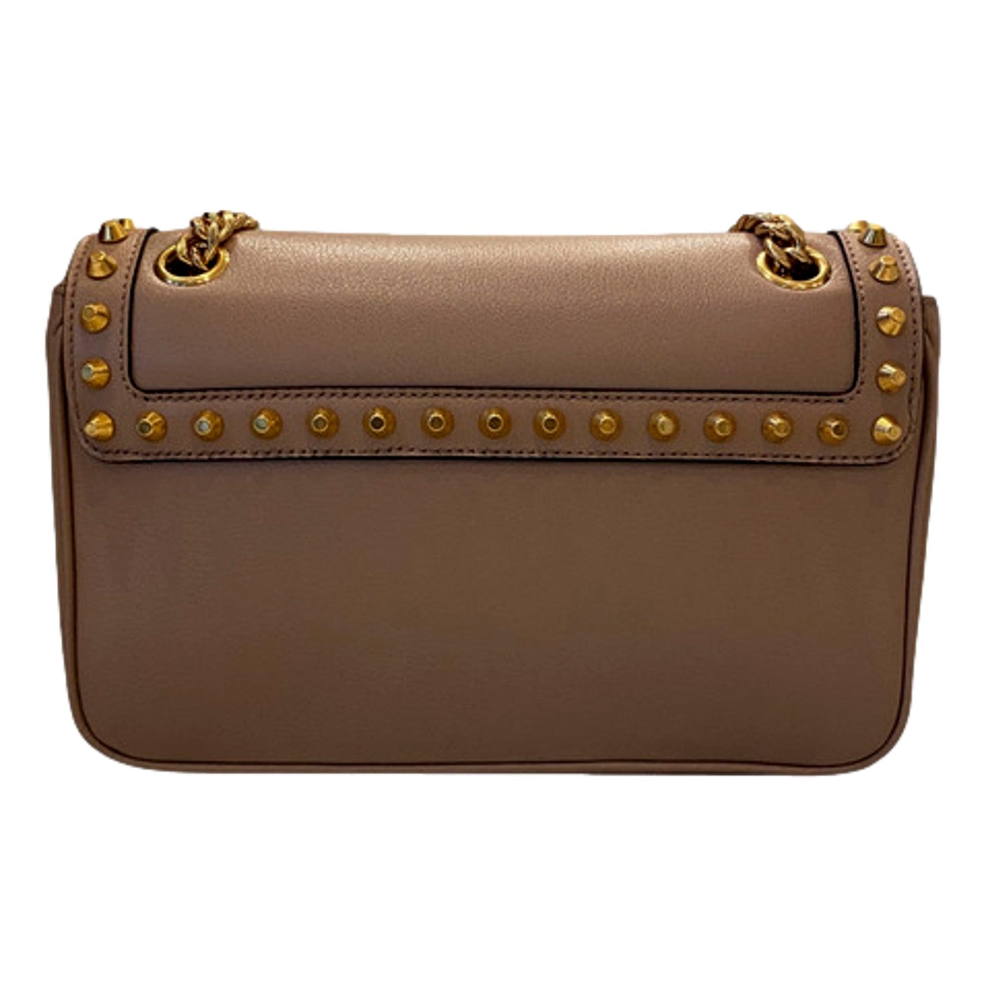 Gold Studded Bag: Prada Crossbody Bag in Beige for Year-Round Style -   Shop Bags LLC 
